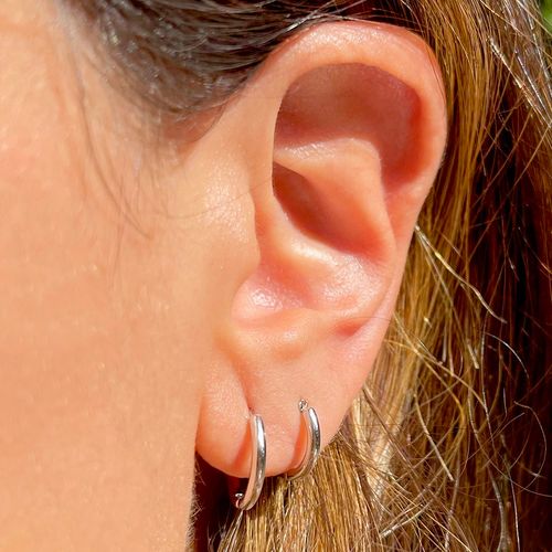 Brinco de Argola 11,7 mm Prata 925